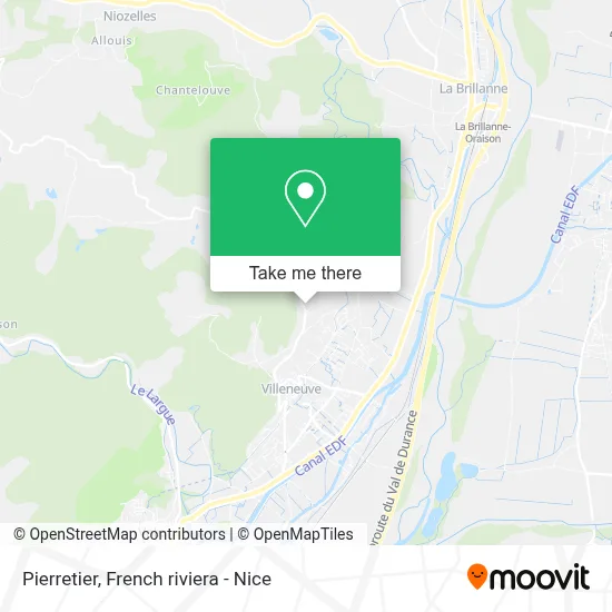 Pierretier map