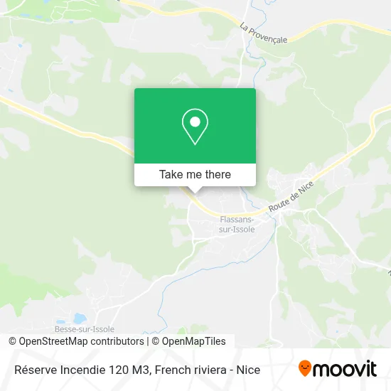 Réserve Incendie 120 M3 map