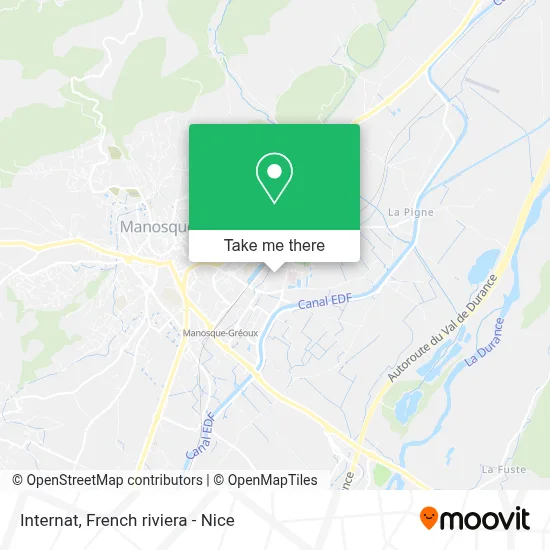 Internat map
