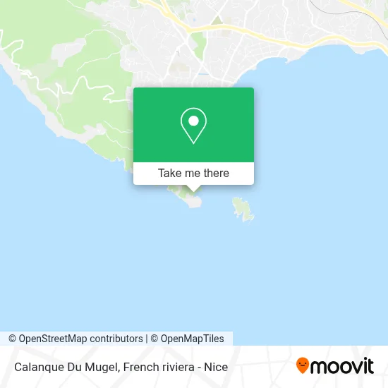 Calanque Du Mugel map