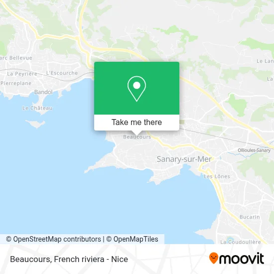 Beaucours map
