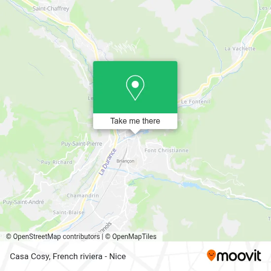 Casa Cosy map