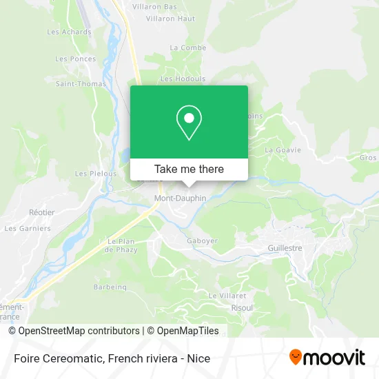 Foire Cereomatic map