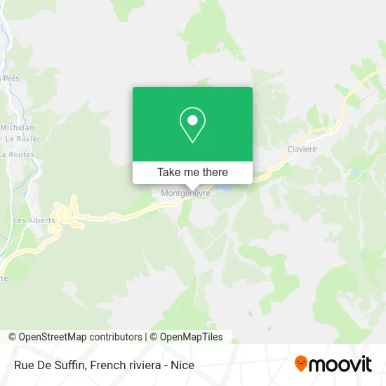 Rue De Suffin map