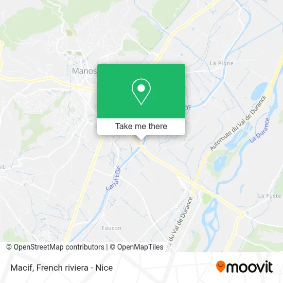 Macif map