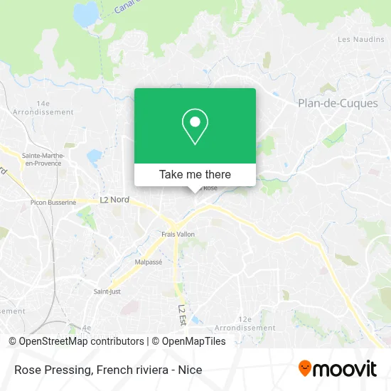 Rose Pressing map