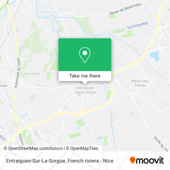 Entraigues-Sur-La-Sorgue map