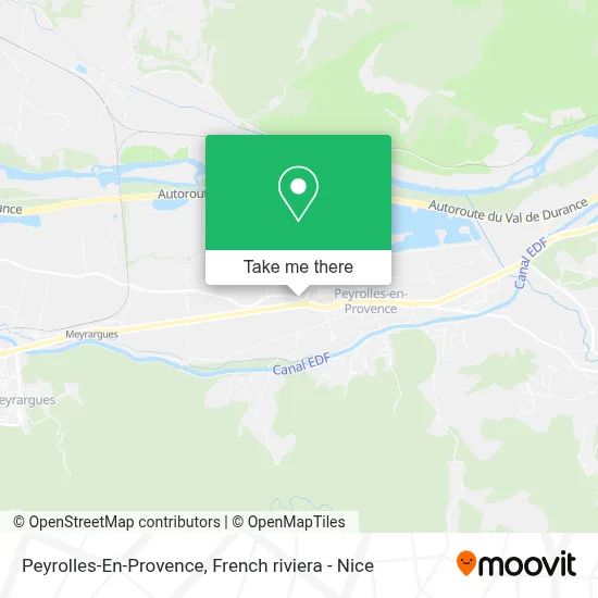 Peyrolles-En-Provence map
