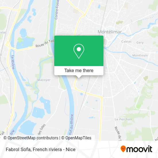 Fabrol Sofa map
