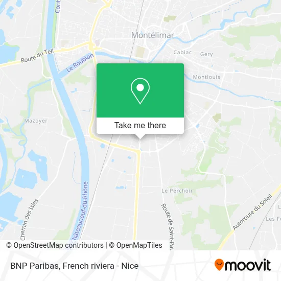 Bnp Paribas map