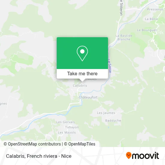 Calabris map