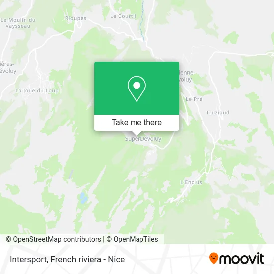 Intersport map