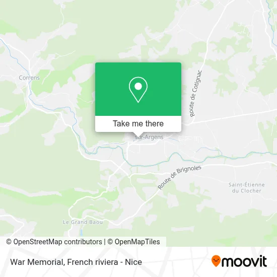 Monument Aux Morts map