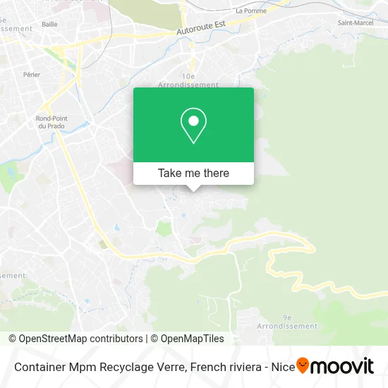 Container Mpm Recyclage Verre map