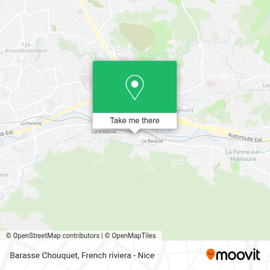 Barasse Chouquet map
