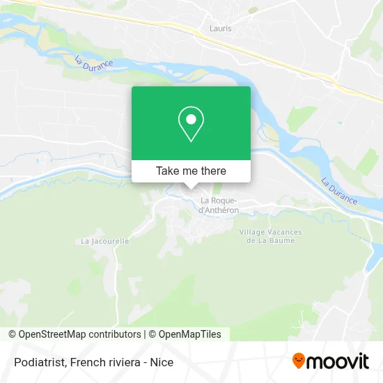 Podologue map