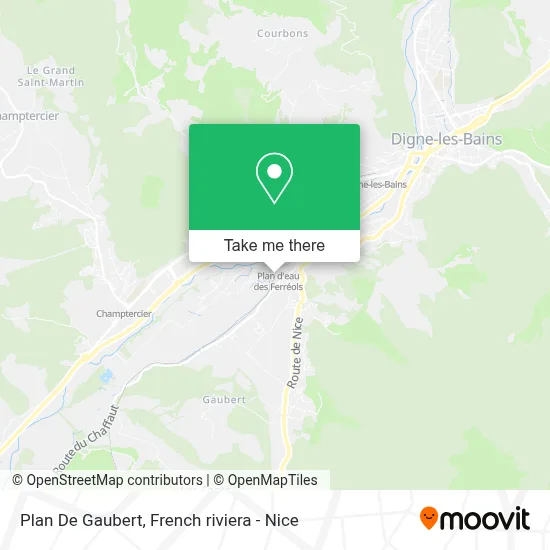 Plan De Gaubert map