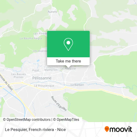 Le Pesquier map