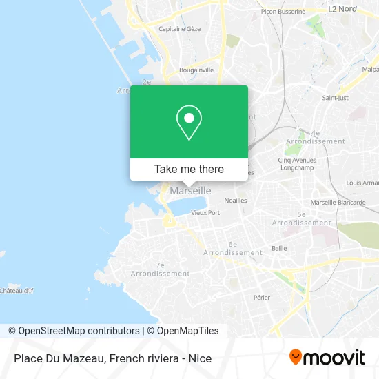 Place Du Mazeau map