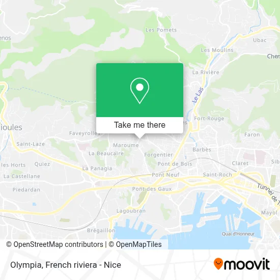 L'Olympia map