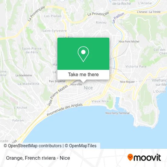 Orange map