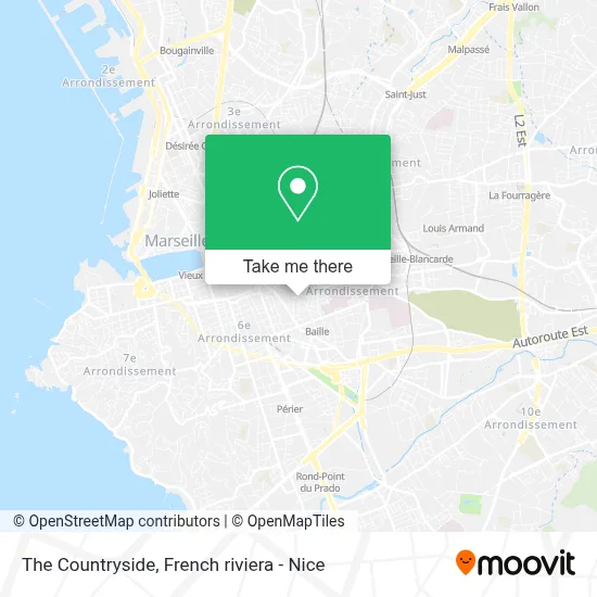 Le Campagne map