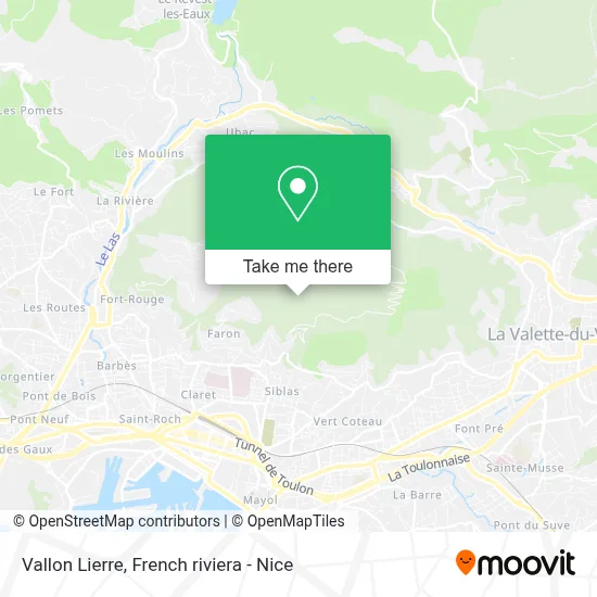 Vallon Lierre map