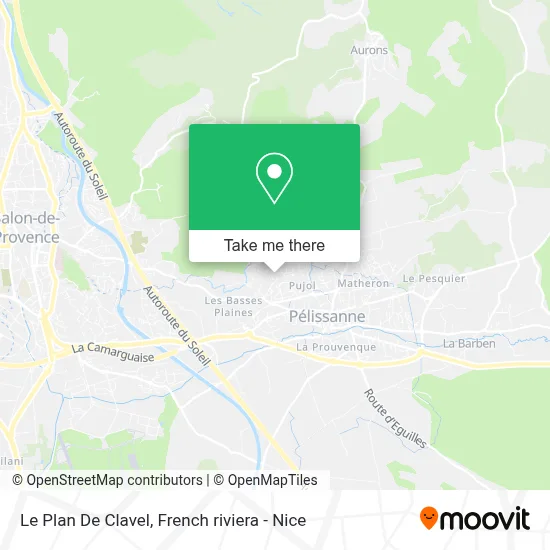 Le Plan De Clavel map