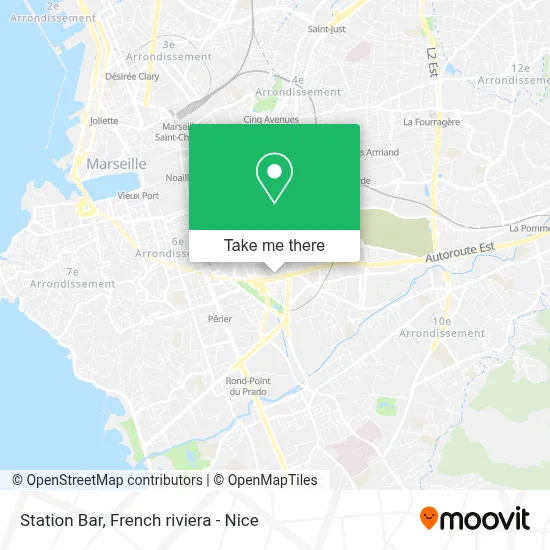 Station Bar map