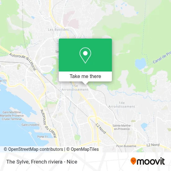 La Sylve map