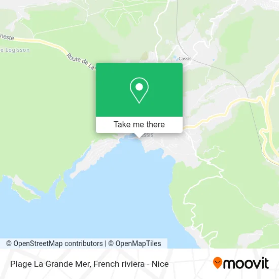 Plage La Grande Mer map