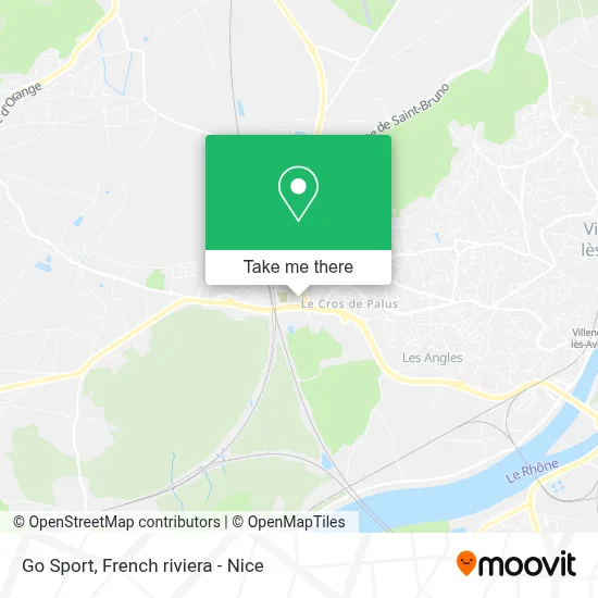 Go Sport map