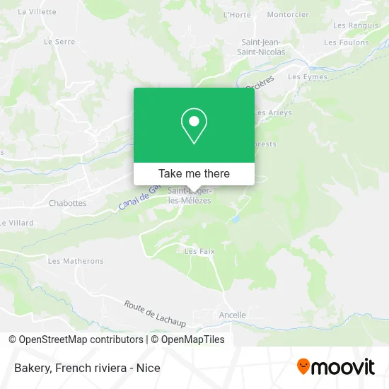 Four À Pain map