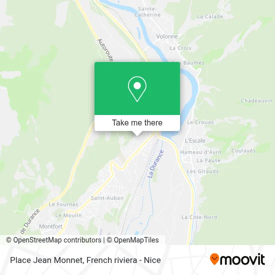 Place Jean Monnet map