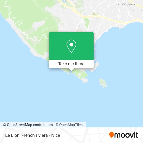 Le Lion map
