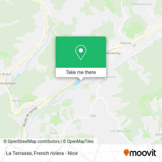 La Terrasse map