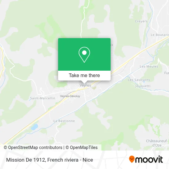 Mission De 1912 map