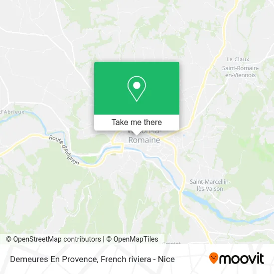 Demeures En Provence map