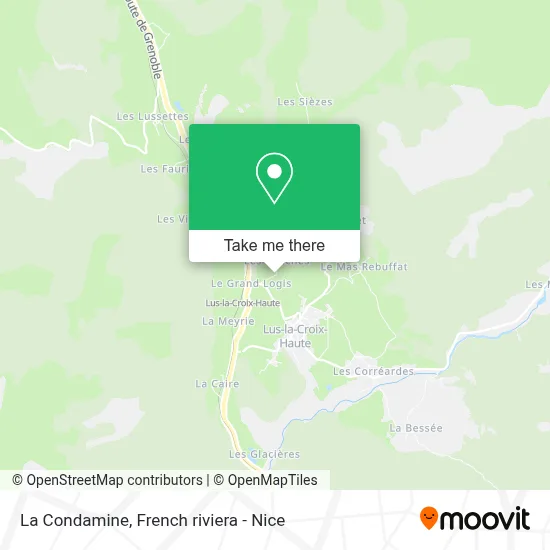 La Condamine map