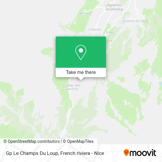 Gp Le Champs Du Loup map
