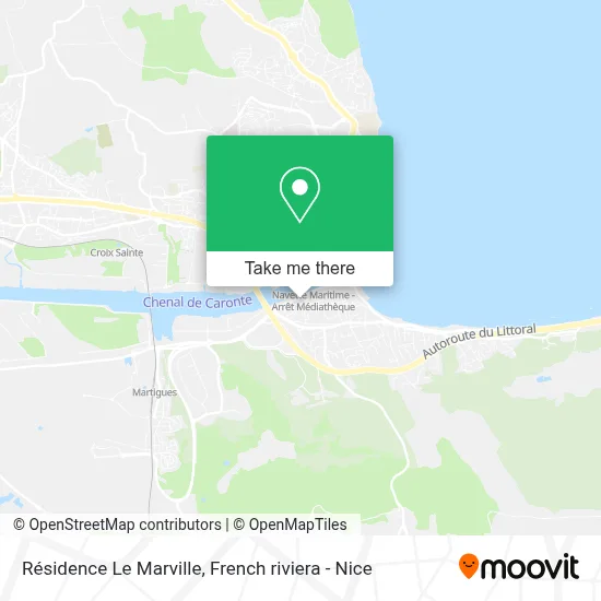Résidence Le Marville map