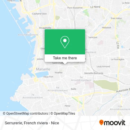 Serrurerie map