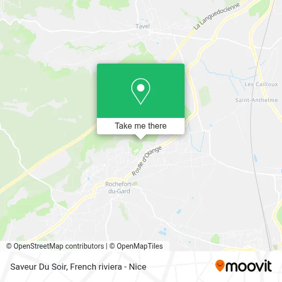 Saveur Du Soir map