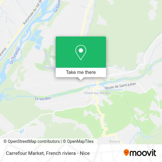 Carrefour Market map