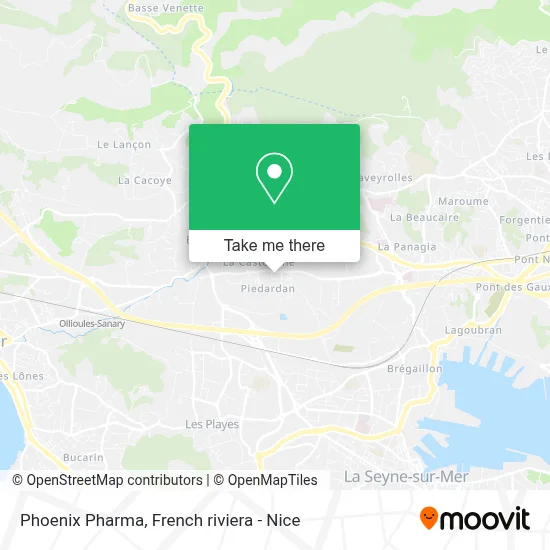 Phoenix Pharma map
