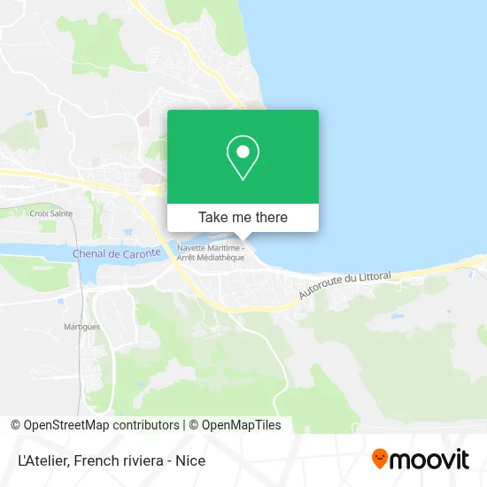 L'Atelier map