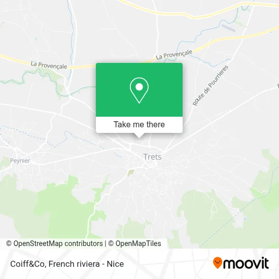 Coiff&Co map