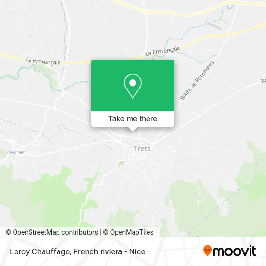 Leroy Chauffage map