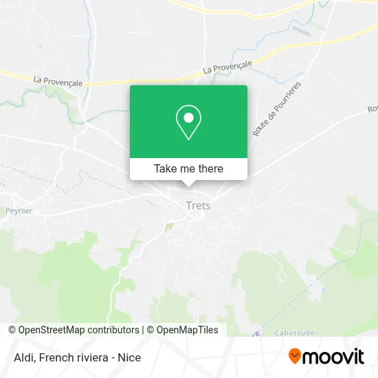 Aldi map
