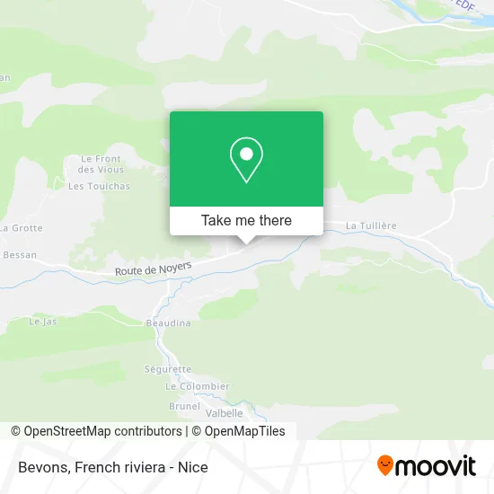 Bevons map